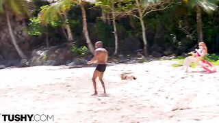 Tricky guy made a mess on the body of sexy bitch Scarlett