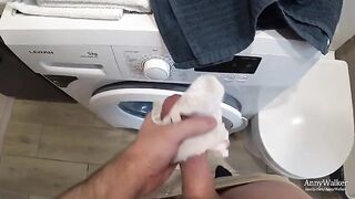 My stepsister with a big ass helps me out with some therapy