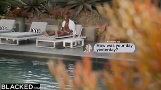 Four hot blondes give Anton’s big black cock the deluxe service in an intense interracial orgy
