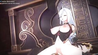 A compilation of Genshin Impact girls getting fucked until cum inside