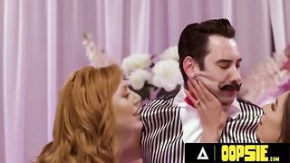 Lauren Phillips and April Olsen fuck in an unexpected situation
