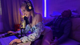 A gamer girl gets fucked by her step mom after the game in an intense scene