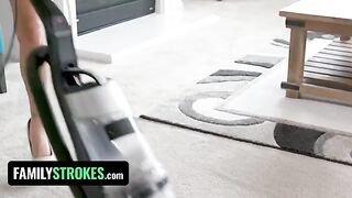 Karmen Santana bounces big Latina booty on pervert stepbrother’s cock