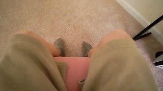 Horny step sis fucked through the glory hole