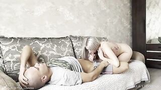 Brother sleeps through the alarm? A hot step sister is ready to help