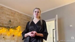 The stepson gets his stepmom all worked up, then she takes control