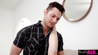 What is your tiny cock going to get hard for me, Kiara Cole’s angry stepbrother asks