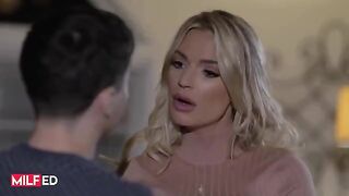 A hot MILF is craving for some young cock in this steamy scene
