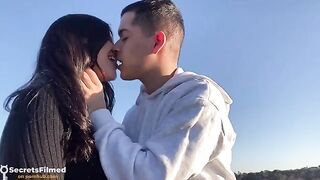 A hot chick from Tinder got fucked in the park, not bad