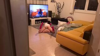 Guy caught his stepsister watching porn and she loved it