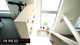 Petite Clea Gaultier gets fucked in the morning