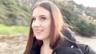 A couple has sex on the beach and their friends make a video