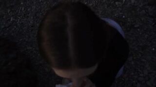 A couple has sex on the beach and their friends make a video