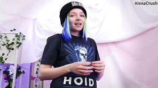 Your roommate makes you cum, it's not polite to use her name