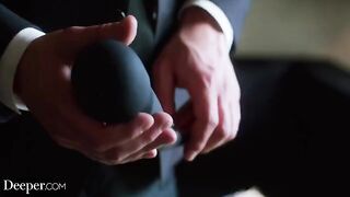 Deep and sensual sex with a curvy beauty, inspired by Deeper’s kinky vibe