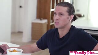What do you think about when jerking off? -Maria Kazi Asks Stepbro