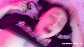 A girl with a hole that swallows cock without any problems