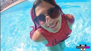 Ex-girlfriend amateur arachnophobe overcomes her fears with hard cock in an exclusive Italian scene