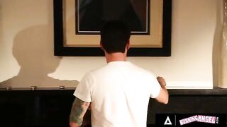 Emo girl Proxy Paige gets her wet pussy and tight ass pounded by a big dick in a rough, intense scene