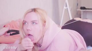 Silly step sis gets fucked in her ass while walking