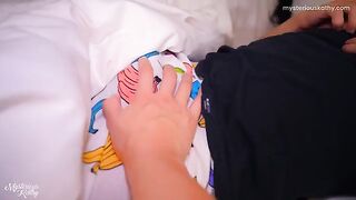 A pervert guy fucked his stepdaughter in the middle of the night