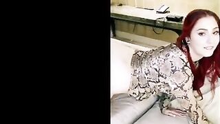 Redhead Arietta gets fucked hard by BBC in intense scene