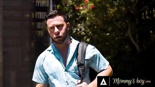 Busty brunette Lexi Luna enjoys hard, rough outdoor sex with maintenance man