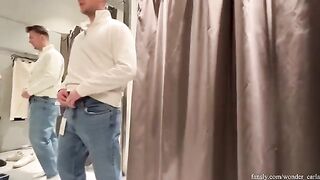 We love shopping and we love getting wild in the fitting room...we almost got caught