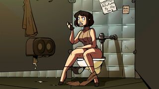 The Girl With The Atomic Bombshell Boobs 2 - The Best Animation