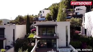 Hot and sensual lesbian sex of two gorgeous sluts Lena Love and Arteya Early in the morning