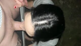 Babe is outside and she really wants to get fucked
