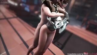 Overwatch Tracer 2021 compilation with sound, a steamy SFM collection