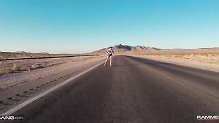 Freya Parker got her pussy hammered by a cock after skating