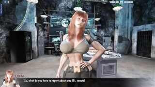 Black Widow gets fucked hard in a post-apocalyptic scene