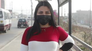 A huge ass Venezuelan tries to find her way in unfamiliar Lima