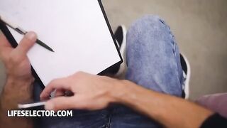 Sporty babe Veronica Leal from Cucuta, Colombia gets fucked by a casting director in HD