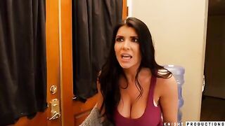 Romi Rain makes up with Brad Knight and fucks him hard