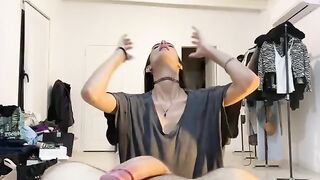 I came home from work and went crazy with my girlfriend