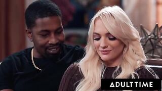 Kenna James gets a double treat in a steamy encounter with her hot neighbor