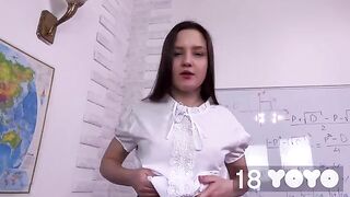 I came to the exam with my dildo for added stimulation