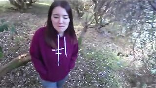 Sex in the garden with a neighbor and her young mom
