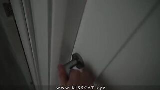 A stepson got his step mom’s ass hole fucked and cummed on her boobs