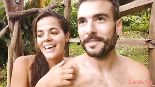 The couple has an intense and passionate outdoor encounter, embodying the raw, real connection that Lustery is known for celebrating