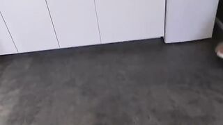Skinny Asian teen skater gets her mouth full of cum and balls licked