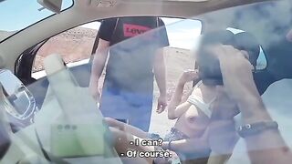 A girl was cut in the middle of the street by a stranger’s dick