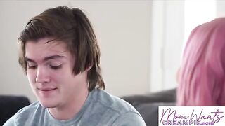 The sexy MILF Aaliyah Love fucks her stepson hard