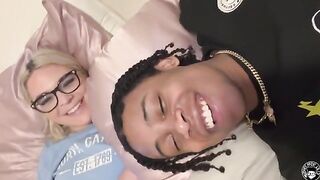 Fat PAWG Rharri Rhound gets her pussy clapped by Lil D