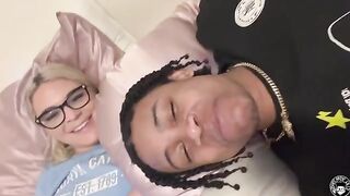 Fat PAWG Rharri Rhound gets her pussy clapped by Lil D