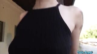 A compilation of girls flashing and fucking outdoors risking it all