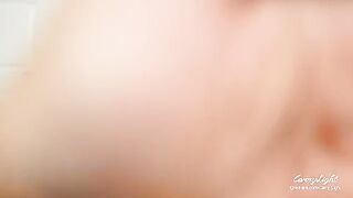 Pervert guy masturbates with his step mom’s panties and she helps him to finish